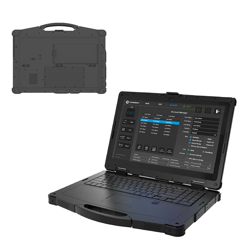 15.6inch Fully Ruggedized Toughbook Notebook Dustproof Waterproof Industrial Laptop With FHD  Processor New Condition