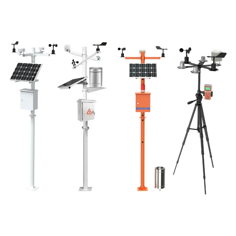 Agricultural weather station Automatic rainfall, monitoring field integrated forest fire weather station