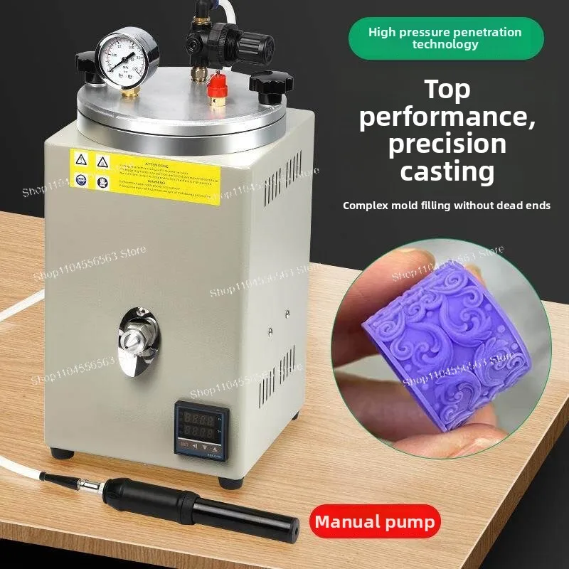 

2.5kg Mini Wax Injector Machine Professional Jewelry Wax Injection Equipment Craft Making Tools For Jewellery Processing