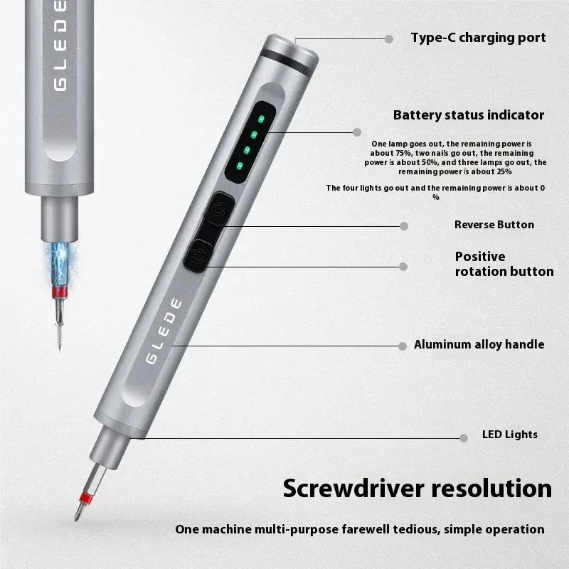 Оптовый набор электрических отверток 71-в-1 для прецизионного электронного ремонта ноутбука DIY 0,5 Нм 170 об/мин
