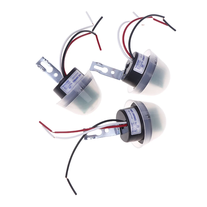AS-20 DC 12V AC 110V 220V 10A Waterproof Sensitive Auto Photo Switch On/Off Photocell Street LED Light Switch Sensor Switch Tool