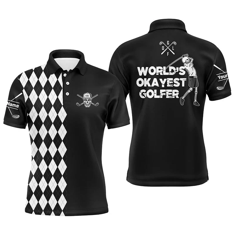 

Outdoor Golf Sports Men's Polo T-Shirts 3D Print Personalization Name Team Short Sleeve Shirts Summer Business Casual Golf Wear