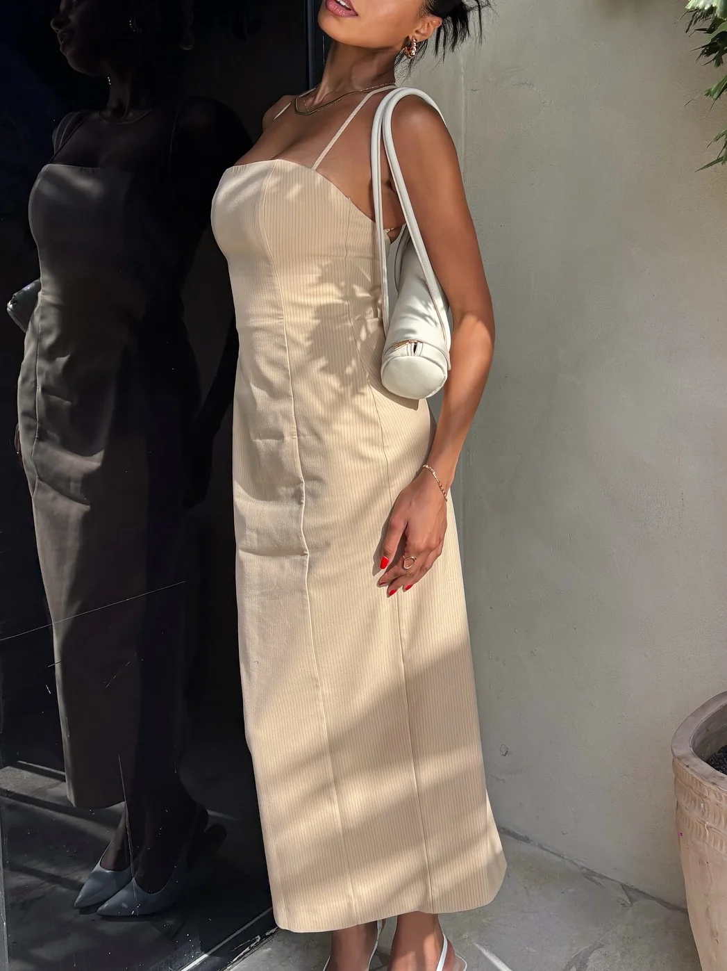 Verão chique feminino sem mangas rendas vestido casual em linha reta nova moda férias vestidos design cruzado