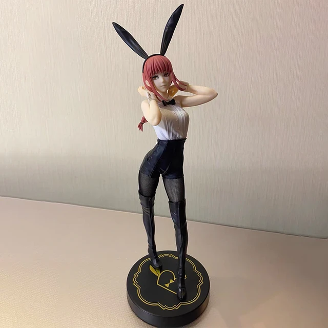 Original Genuine Furyu Anime Chainsaw Man Makima Bunny Girl Figure Action  Figurine Bicute Bunnies Figura Doll Toy Gifts Model