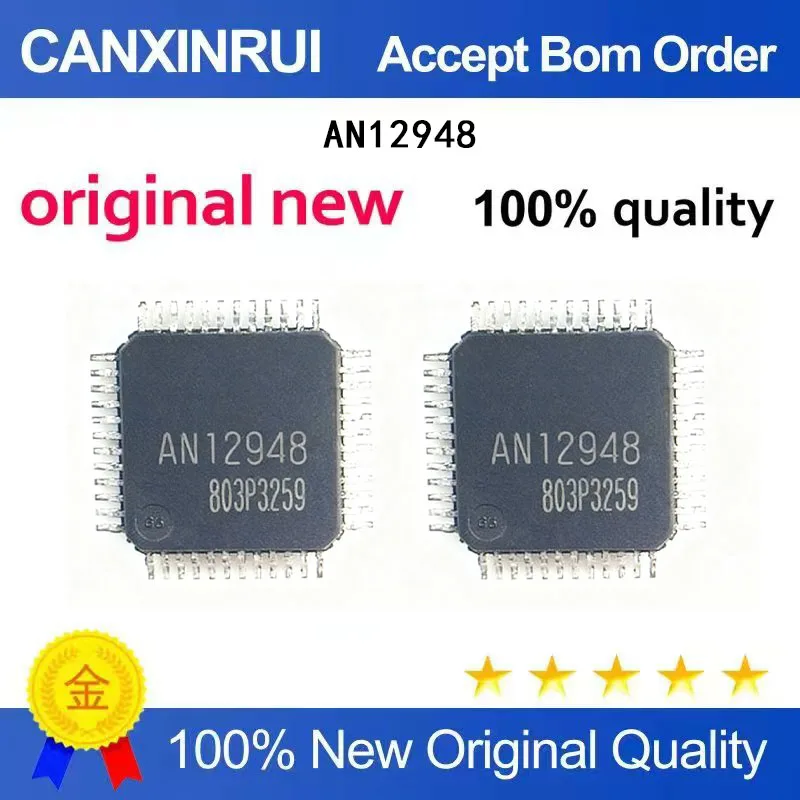 (5-100 Pieces)Brand new original AN12948 QFP-48 12948 quad pin spot chip IC
