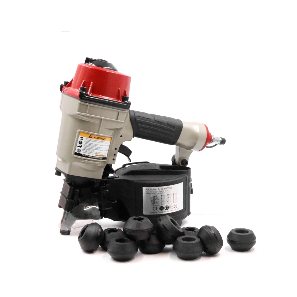 Imagem -06 - Pistola de Pregos de Bobina Pneumática Industrial Air Nail Gun Reparação de Peças Sobressalentes Air Power Tools Nailing Gun Kit de Revisão Geral Acessórios Cn55
