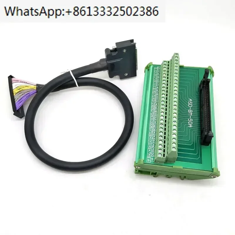 

ASDA-A2 series servo driver CN1 Terminal board terminal block ASD-BM-50A with 0.5-5m cable