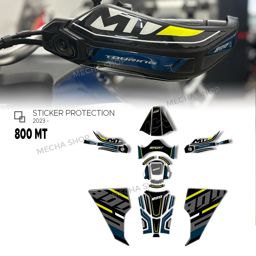

Fender Stickers for CFMoto 800MT Explore 2023 3D Tank Mat Waterproof Decal Kit Motorcycle Accessories