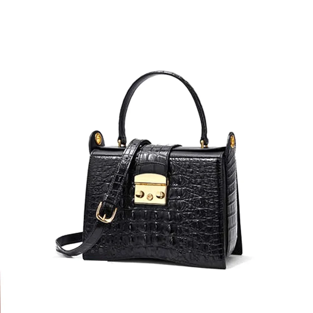 gete new  Female bag  handbag  new  Female handbag  fashion  single shoulder bag women crocodile bag