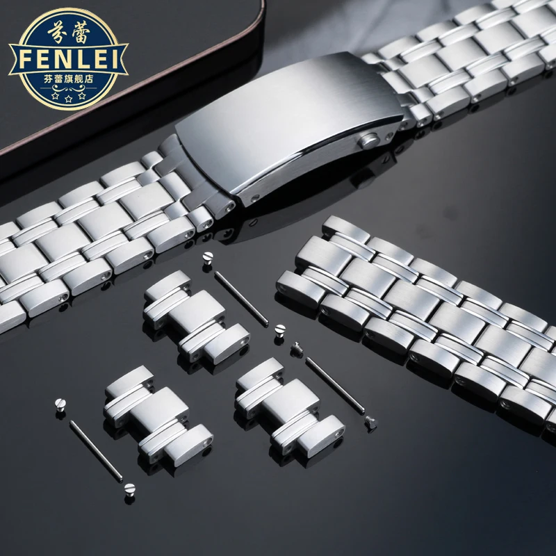 حزام ساعة من الفولاذ المقاوم للصدأ ، سوار ممتد ، قضيب توصيل ، قسم معدني ، ملحقات لسيّاسة أوميجا