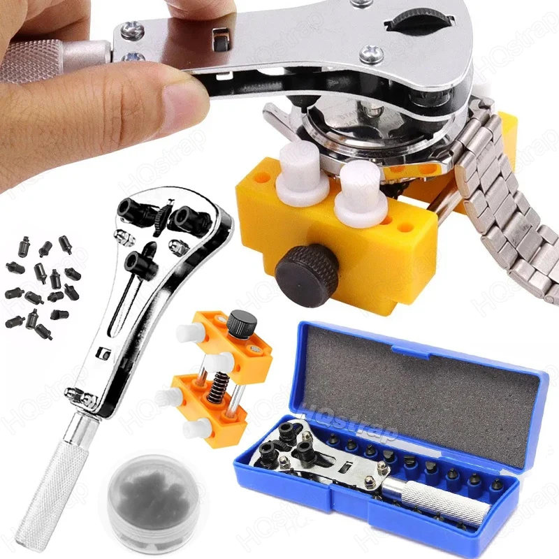 Watch Case Opener Watch Repair Tools Three Jaw Open Cover Tool Watch Bottom Opener for Watchmaker Adjustable Screw Back Remover