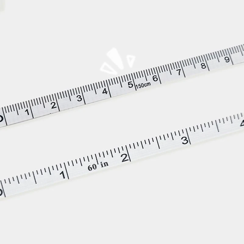 Soft Tape Measure Double Scale Body Tape Measuring Retractable for Tailor Sewing 24BB