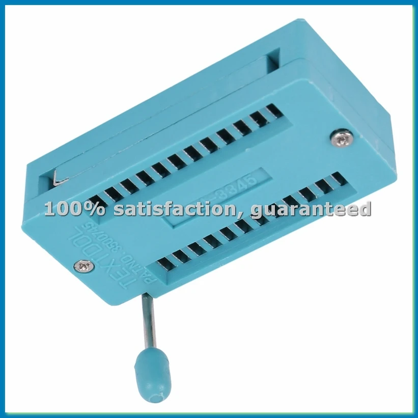 6PC Universal 14/16/18/24/28/40 pin IC Test Universal ZIF Socket Hot Home Improvement-ABVM