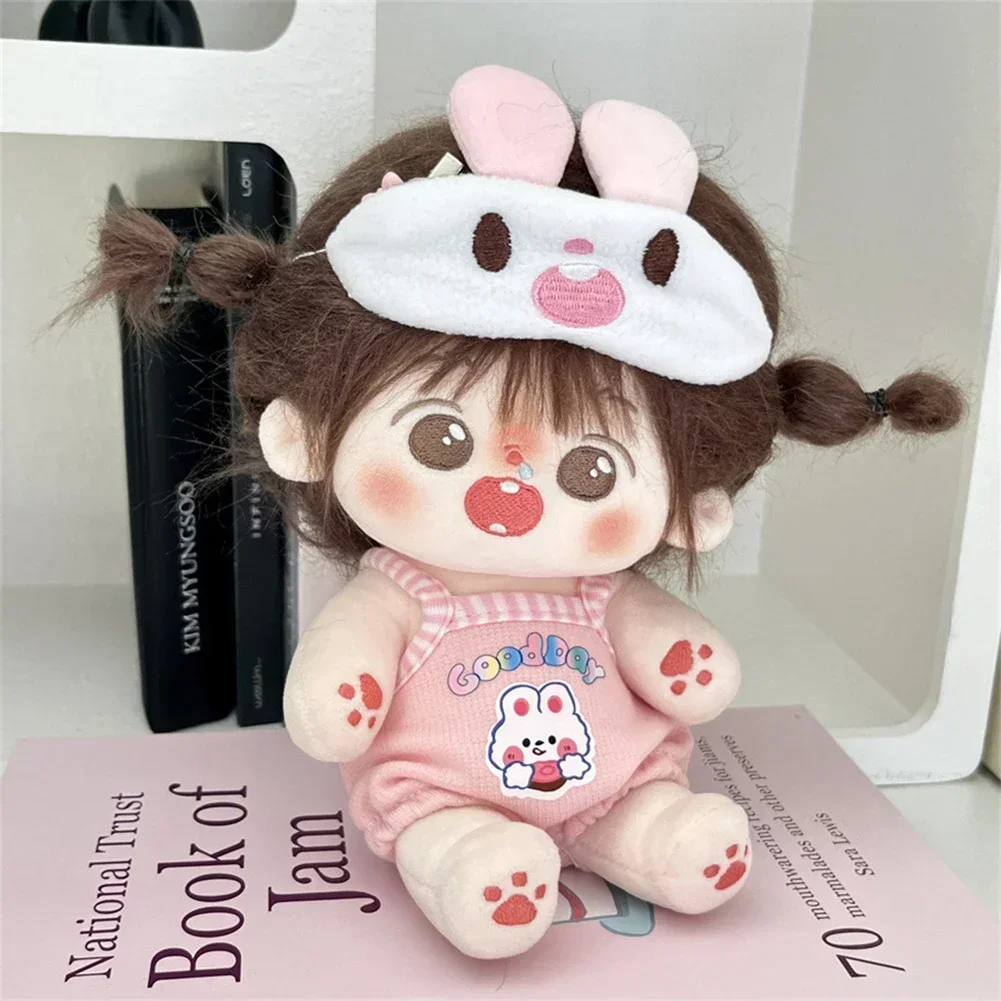 Jumpsuit set cute animal DIY toy dress For baby Three V3 for 20cm cotton plush clothing for upset duck plush doll accessories