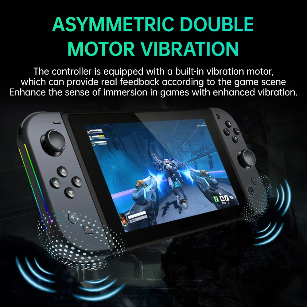 Wireless Bluetooth Gamepad For Nintendo Switch/Lite/OLED Game Joystick Dual Vibration Joycons Turbo Remote Controller L/R Joypad