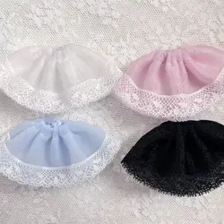 Mesh Underskirt with Multiple Layers Skirt Thickened Double-sided Mesh Canopy Skirt for ob11/ymy/p9 Dolls Wedding Dress Support