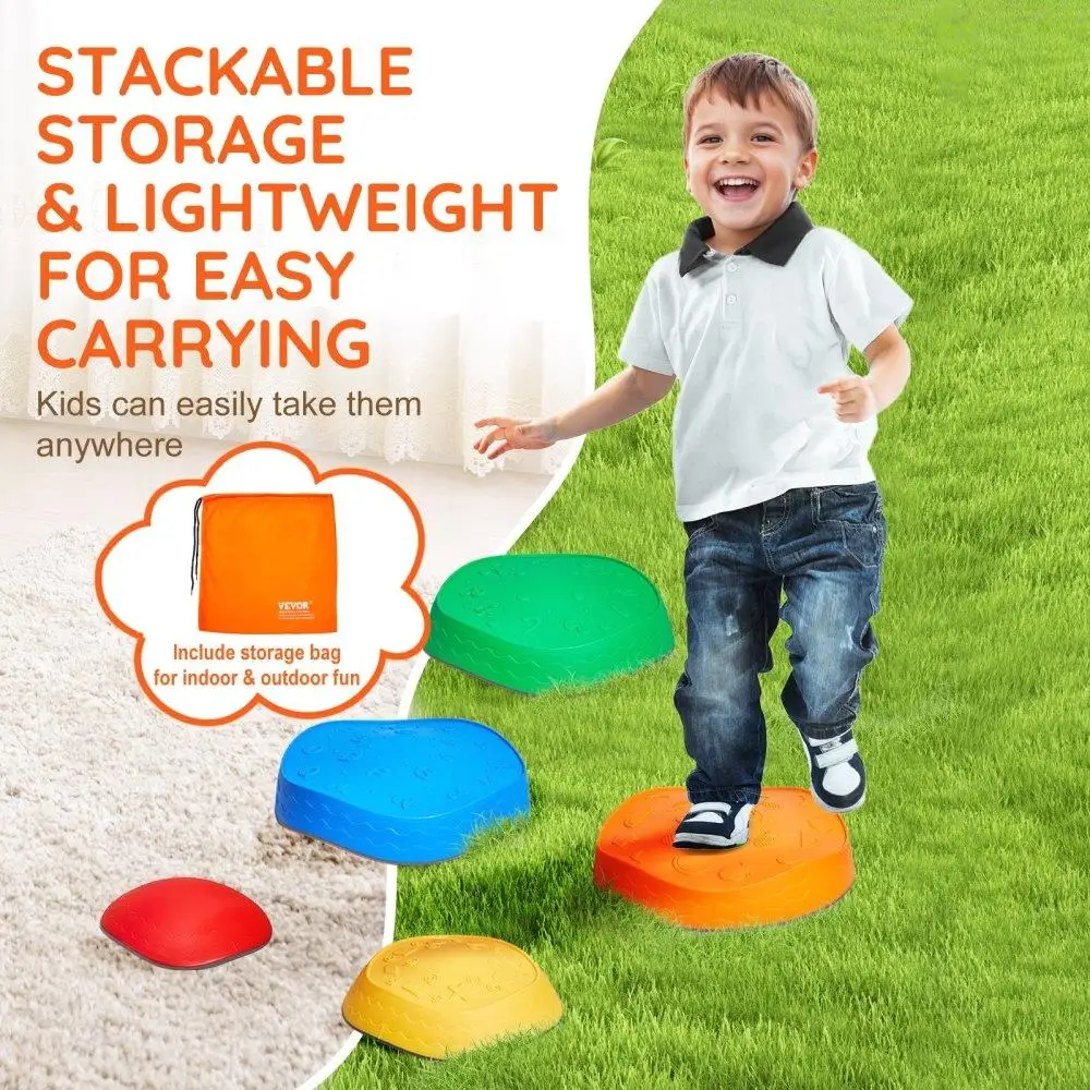 Kids Balance Discs Interactive Sensory Play Set 5 Pieces