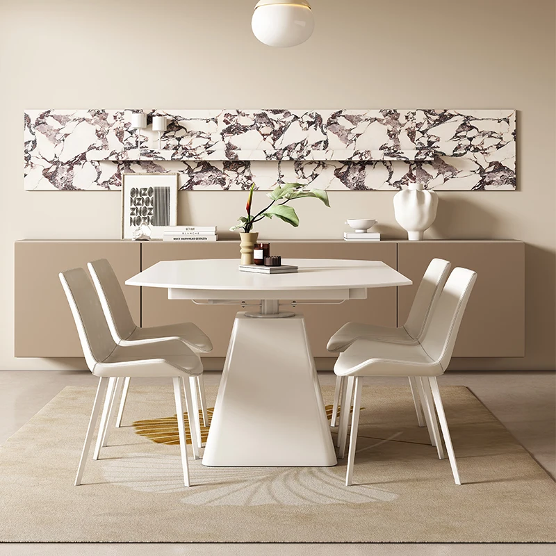 Dining table modern simple household, small apartment, dual-purpose, multi-functional deformation