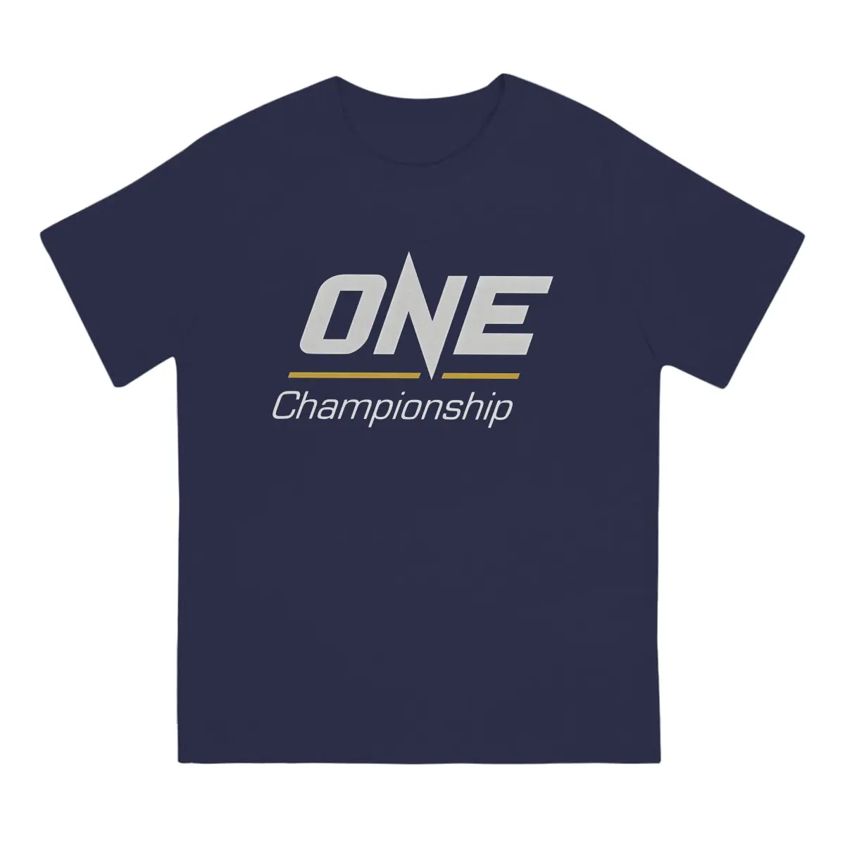 ONE Logo T Shirt Men's  Cotton Awesome T-Shirt O Neck ONE Championship Tee Shirt Short Sleeve Clothes Summer