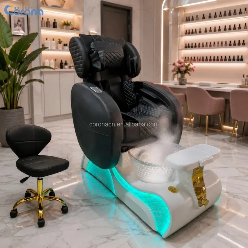 Pipeless Pedicure Chair Massage Spa Chair for Nail Salon Equipment