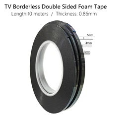3 4 5 6mm schermo LCD nastro senza cornice nastro adesivo biadesivo per TV accessori per la riparazione del Display curvo senza bordi