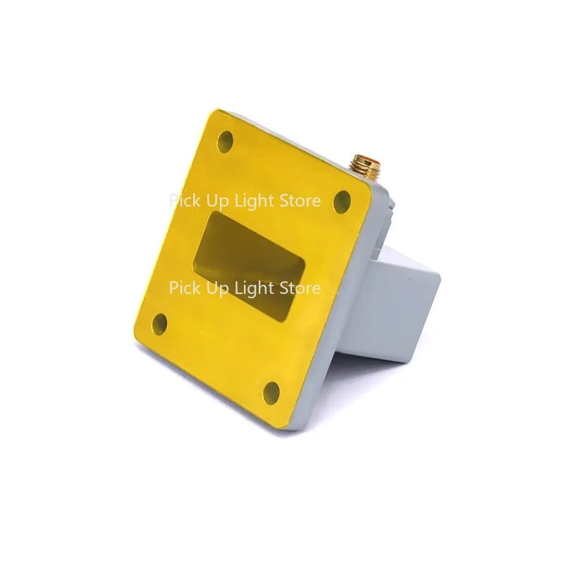 WR-112 to for SMA Female Right Angle Waveguide to Coax Adapters 6.57-9.99GHz UBR84 Flange Telecom Parts