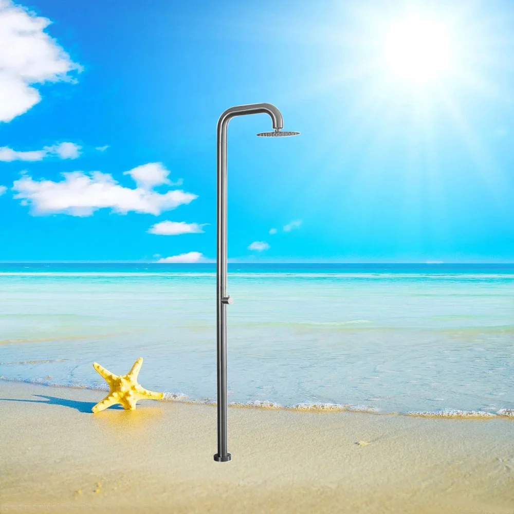 New Arrival Stainless Steel Outdoor Shower Sets Freestanding Outdoor Shower Set For Swimming Pool And Garden