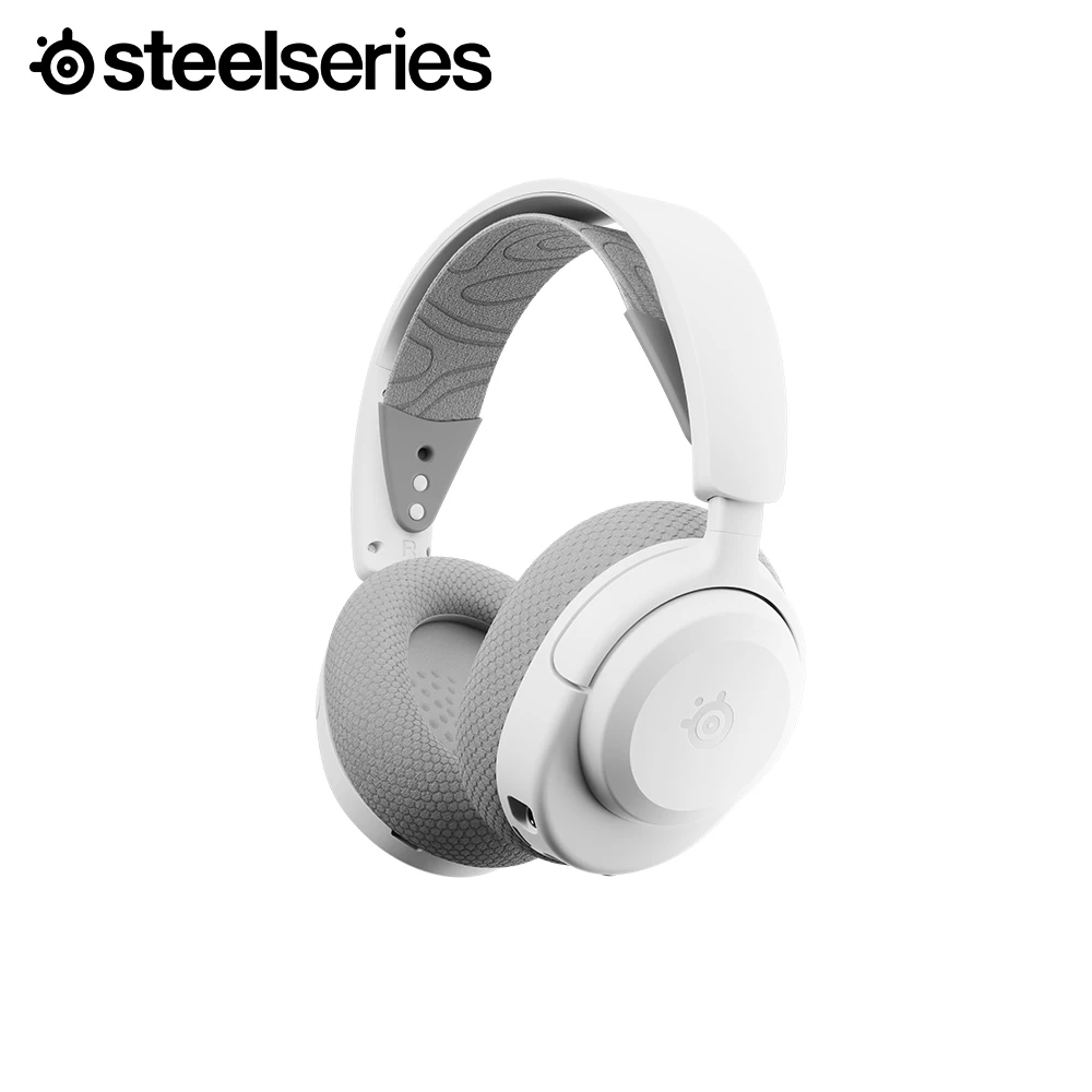 سماعة الرأس اللاسلكية Steelseries Arctis Nova 3P باللون الأبيض 61687