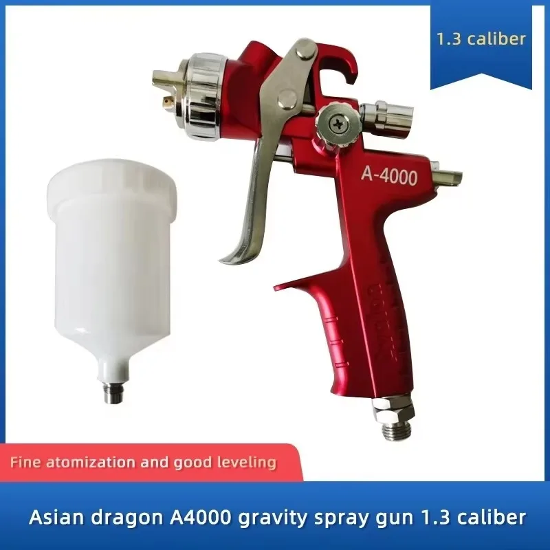 Taiwan Yalong A4000 Industrial Coating 1.3 Paint Spray Gun for Automotive Sheet Metal OEM Customized Support
