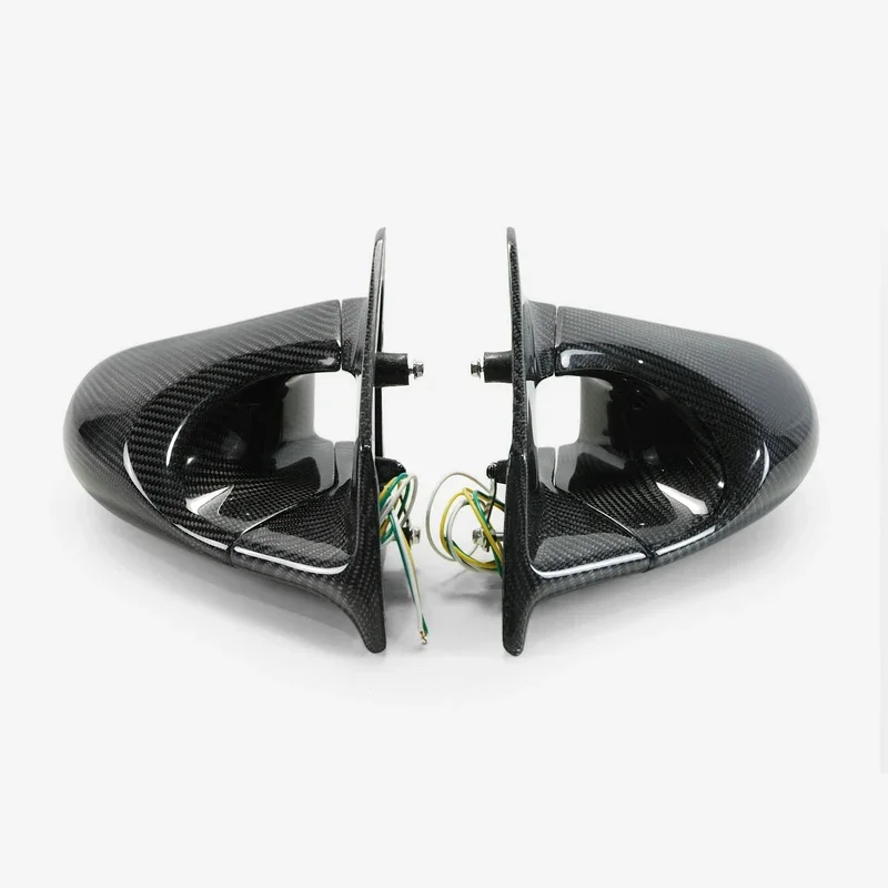 For EVO 7 8 9 CT9A Ganador Carbon Fiber Car Accessories Side Aero Mirror (Right Hand Drive Vehicle) - view 4