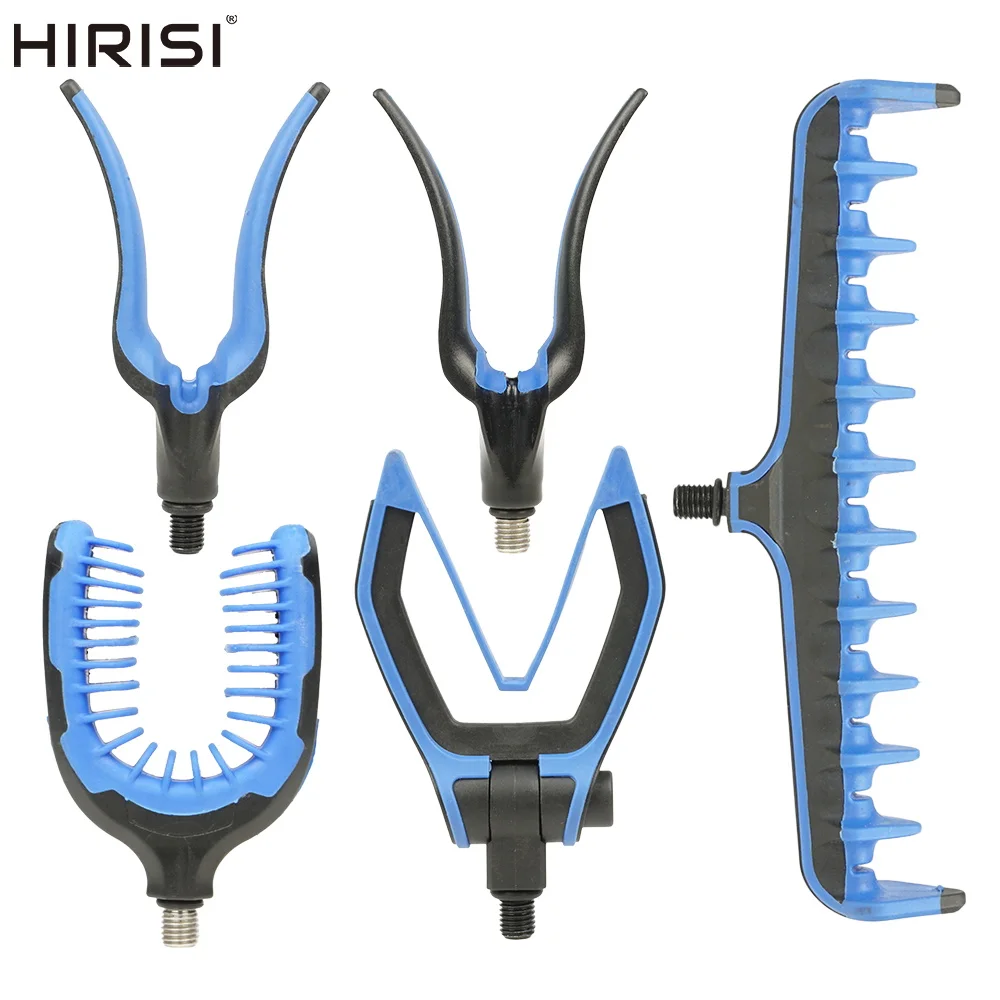 Hirisi Carp Fishing Adjustable Rod Rest Head for Buzz Bar and Fishing Alarm Fishing Rod Holder Fishing Accessories