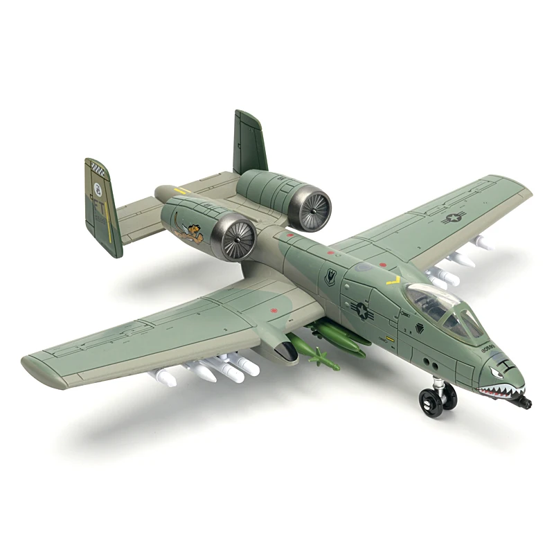 1/72 Bilancia Modello Militare Building Block Giocattolo A-10 Thunderbolt II Terra-Attacco Aerei Da Caccia Armi Assemblare Collezione Giocattolo
