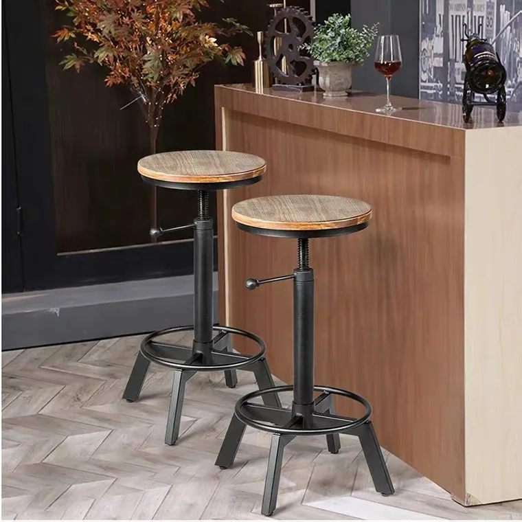 Tabouret de laboratoire anti-acide, chaise de bar