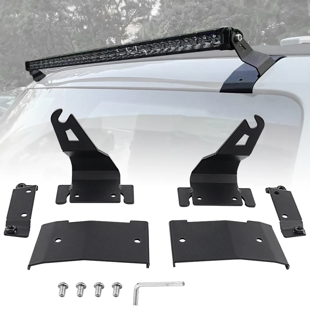 

Для Ford Bronco 2021 2022 2023 2024 верхний монтажный кронштейн на крышу лобового стекла для изогнутой светодиодной панели 42 дюйма