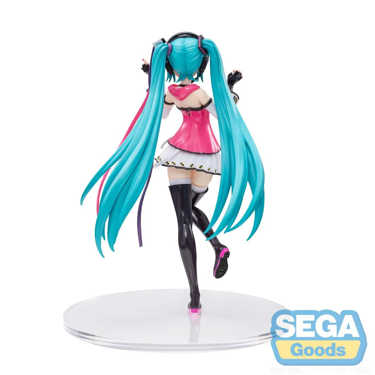 SEGA in Stock Original Luminasta Hatsune Miku: Project Diva Mega39’s Hatsune Miku Star Vocalist  Model Decoration Anime Figure