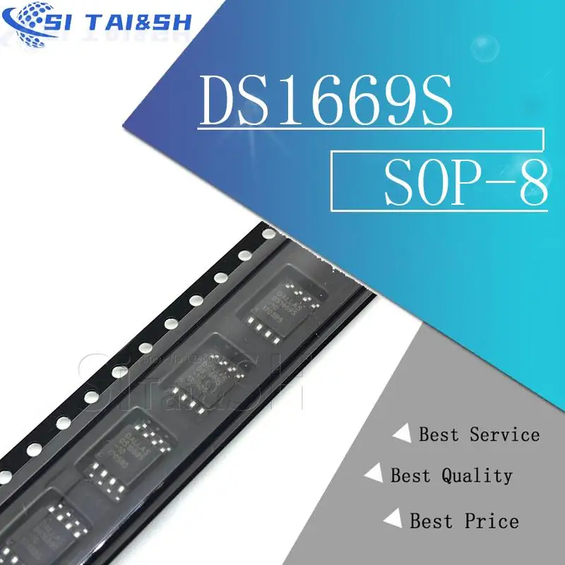 5pcs/lot DS1669S-010 DS1669S-10 DS1669S DS1669 SOP-8