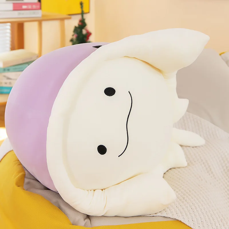 Kawaii ألعاب من نسيج مخملي لطيف مانتا راي وسادة نوم محشوة دمية مضحك الشيطان أميجورومي لعبة لينة للأطفال هدية عيد ميلاد بلوشي #4