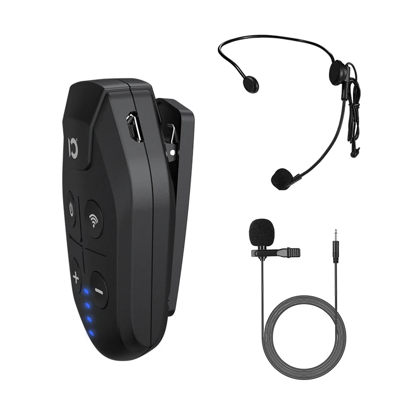SHIDU-U7 Wireless Collar Clip Microphone Collar Clip Handheld Dual-Use Suitable For Classroom Teaching And Outdoor Live Recordin