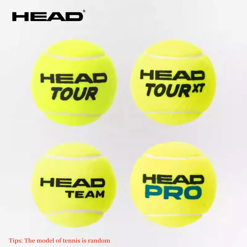 

HEAD Tennis Ball 3/6/9PCS Wool Rubber Training Balls High Elasticity Match Balls Durable Excesice Tennis (Random model)