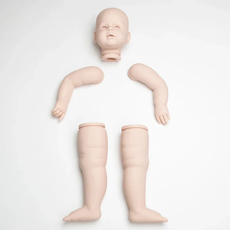 28Inch Peggy Reborn Doll Kit Baby Toddler Straight Leg Standing Doll Fresh Color Unassembled Kit