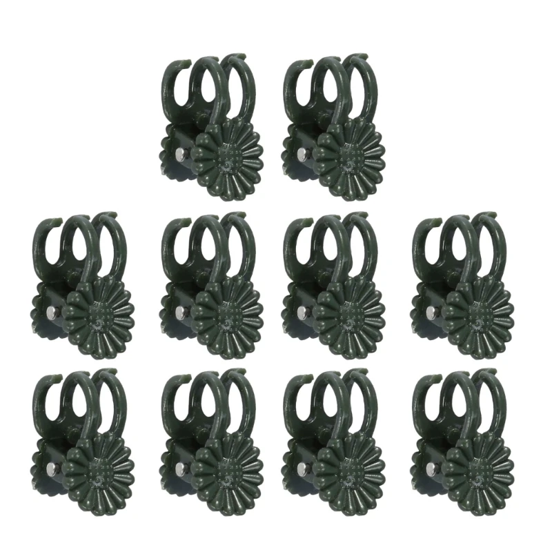20/40/100 pz Pianta Clip Orchidea Clip Fiori e Vite Clip Supporto Stelo Vite Coltivazione Pianta Stelo Vite Orchidea clip