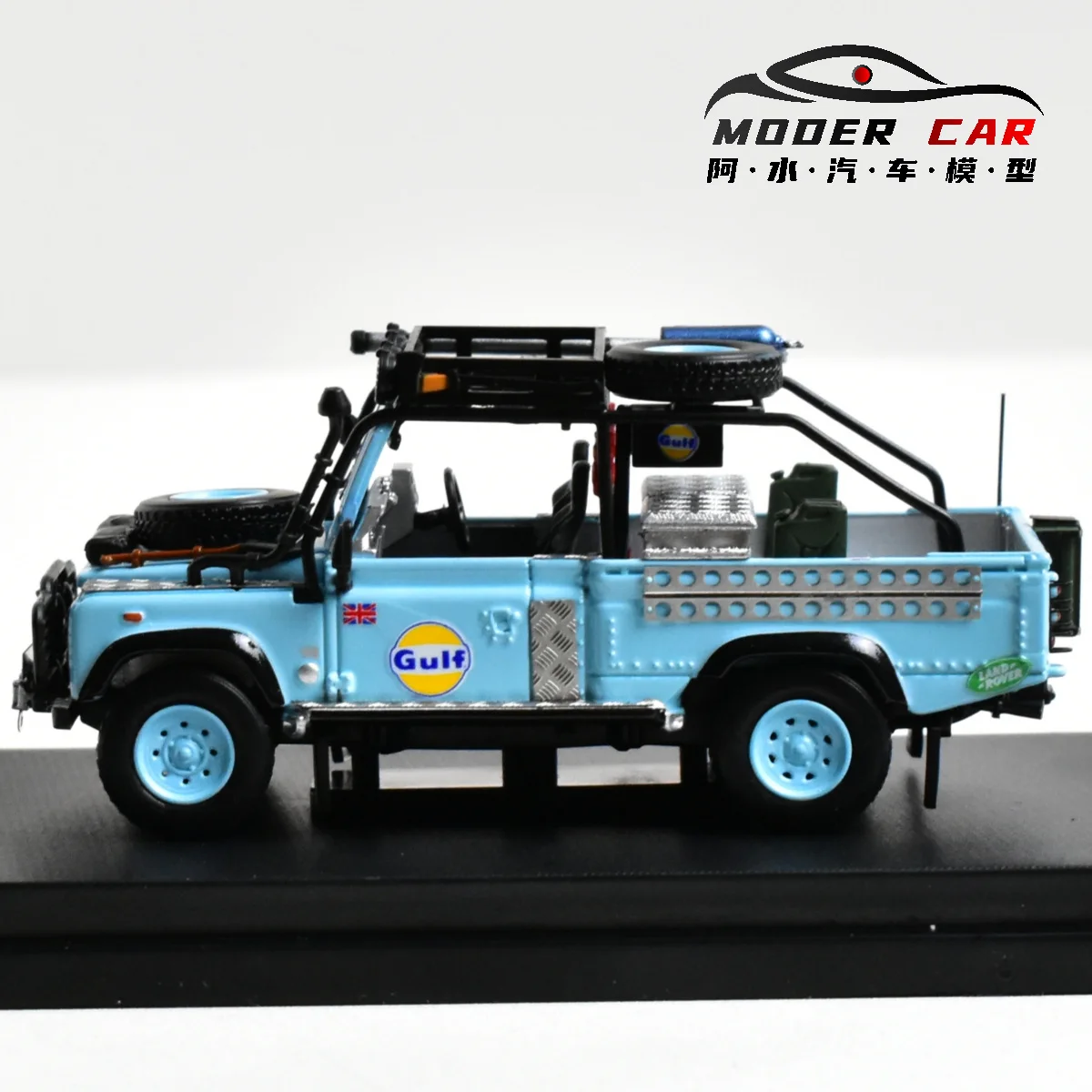 

SW 1:64 Souvenir Defender camel trophy Giftable литая под давлением модель автомобиля