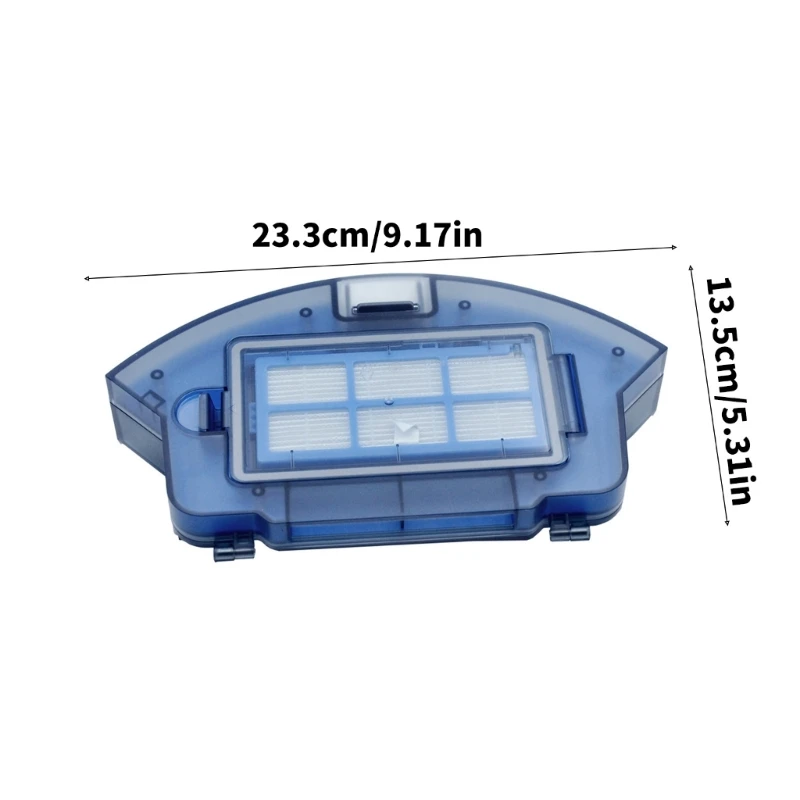 Substituição pó capacidade para aspiradores robóticos Use caixa lixo poeira plástico
