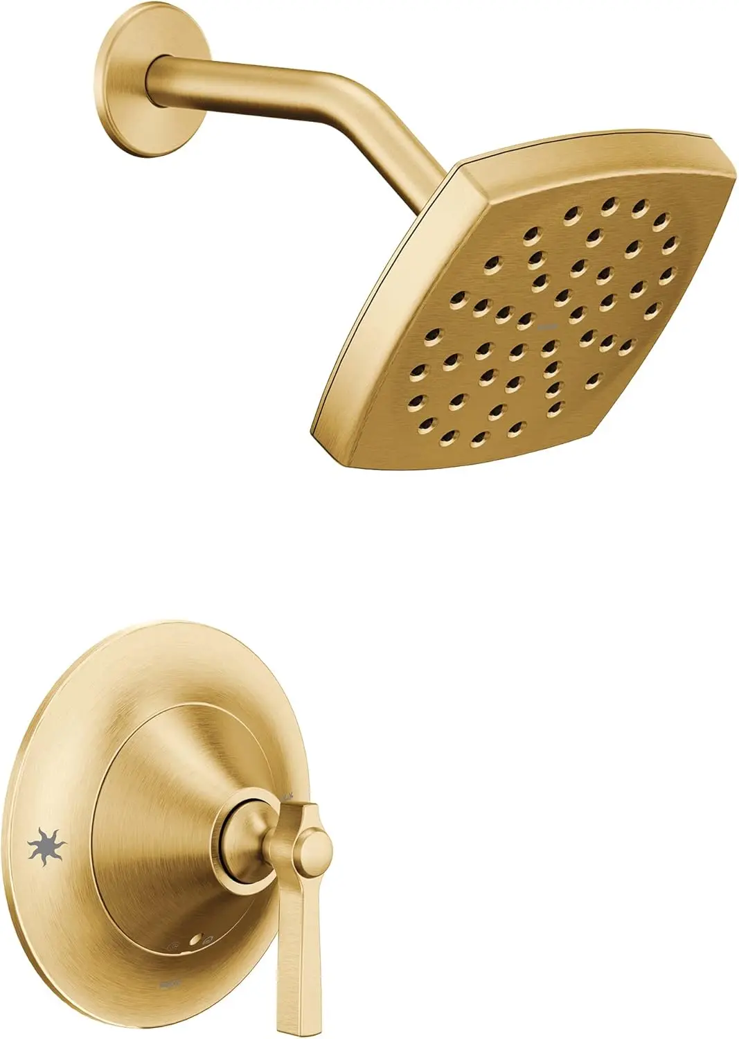 Ts2912Epbg Flara Posi-Temp Pressure Balancing Eco-Performance Shower Trim Kit, Valve Required, Brushed Gold