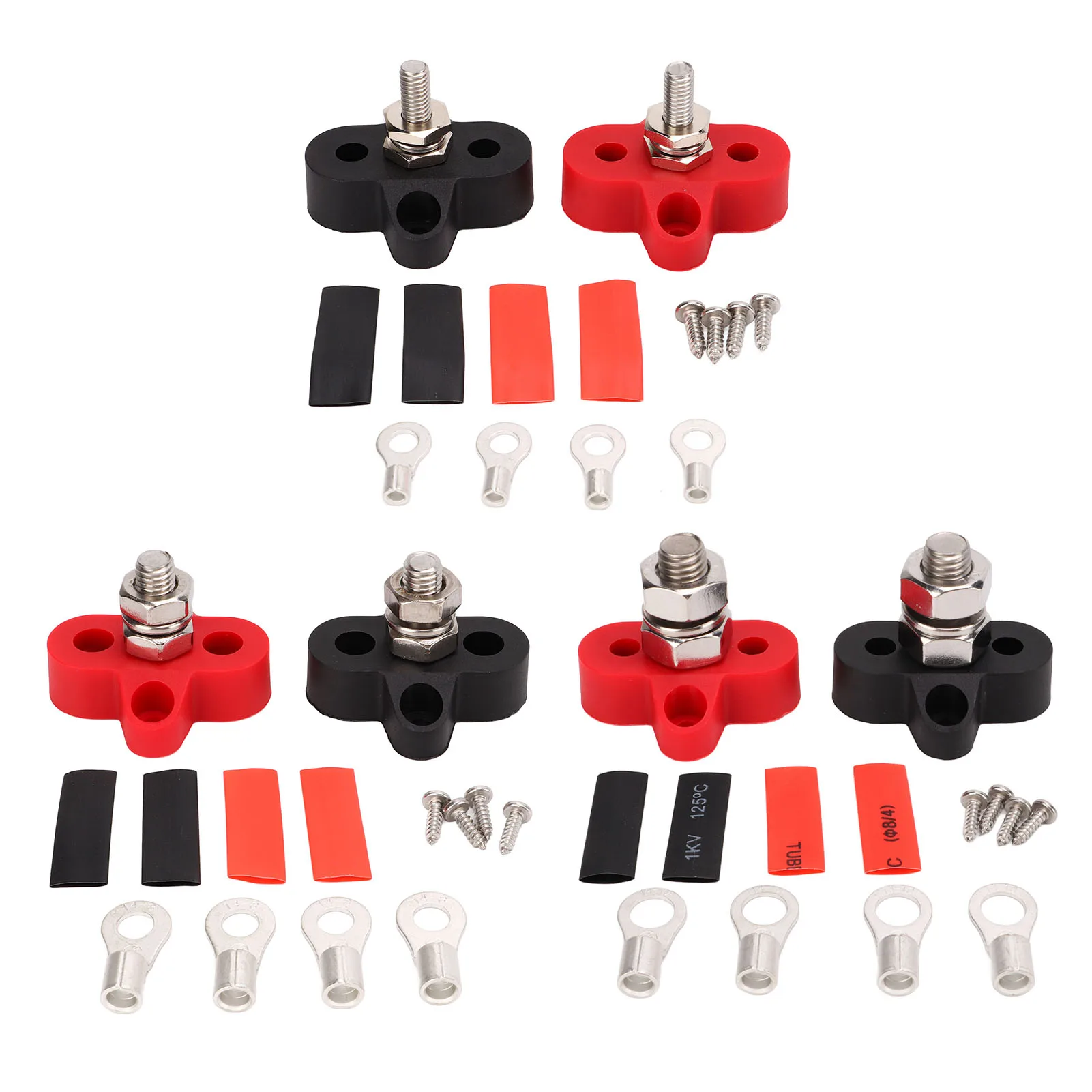 

Распределительный блок клемм аккумулятора, устойчивость к истиранию, высокая прочность, 48 В, клемма распределения питания для автомобилей