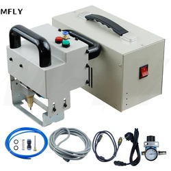 100-240V Portable Dot Needle Marking Machine Steel Plate Metal Engraving Plotter Pneumatic Marking And Coding Machine 80x30mm