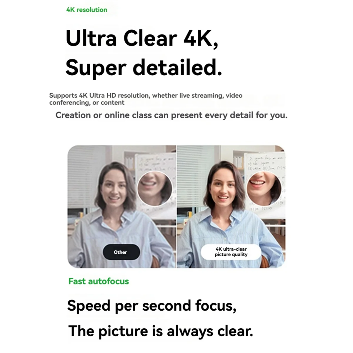 Voor Insta360 Link 2C Smart 4K Webcam - Superieure 1/2 inch SensorHOTHOT