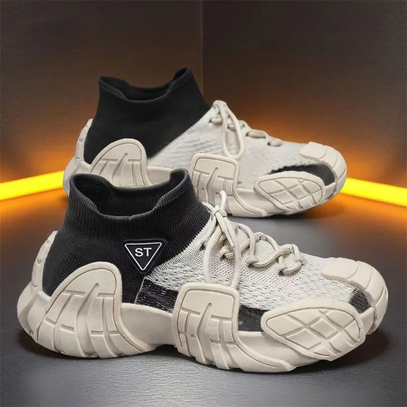 Men Sports Shoes Breathable Work Sneakers Lightweight Anti Puncture Safety Shoes Male Indestructible Boots Free Shipping view 4