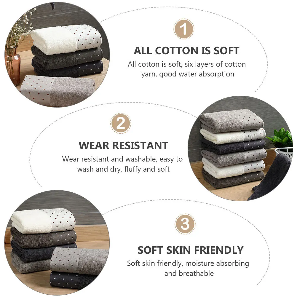 

Zerodeko 4Pcs Quick Dry Cotton Face Towels Microfiber Bath Towels for Kids Cloths Coral Fleece Washcloths