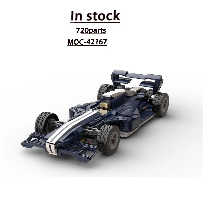 

MOC-42167 Classic New Iconic Sports Super Racing Car Building Block Model 720 Parts - MOC Boys' Children's Birthday Toy Gift